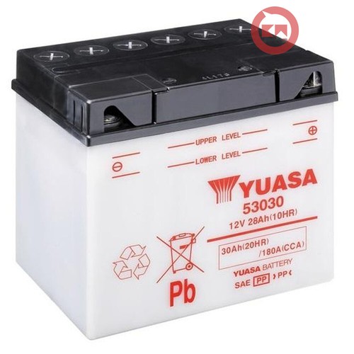 Batteria originale yuasa 53030 - batteria,